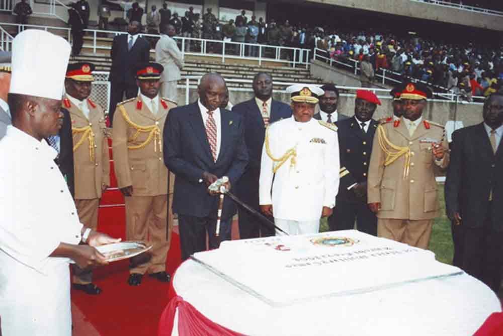 The First African Military Games (AMGA) in Nairobi, Kenya 2001